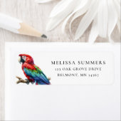 Beautiful Macaw Rücksendeadresse (Insitu)