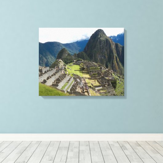 Beautiful Machu Picchu Leinwanddruck (Insitu (Holzboden))