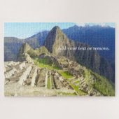 Beautiful Machu Pichu, Peru, Puzzle (Horizontal)
