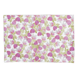 Beautiful Magnolia Blume Watercolor Kissenbezug