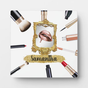 Beautiful Makeup Beauty Eleganter Chic Custom Fotoplatte