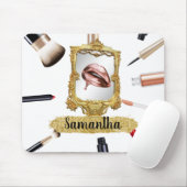 Beautiful Makeup Beauty Eleganter Chic Custom Mousepad (Mit Mouse)
