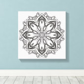 Beautiful Mandala 6 Leinwanddruck (Insitu (Holzboden))