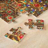 Beautiful Mandala Blume Art Puzzle (Seite)