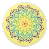 Beautiful Mandala Keramikknauf (Vorderseite)