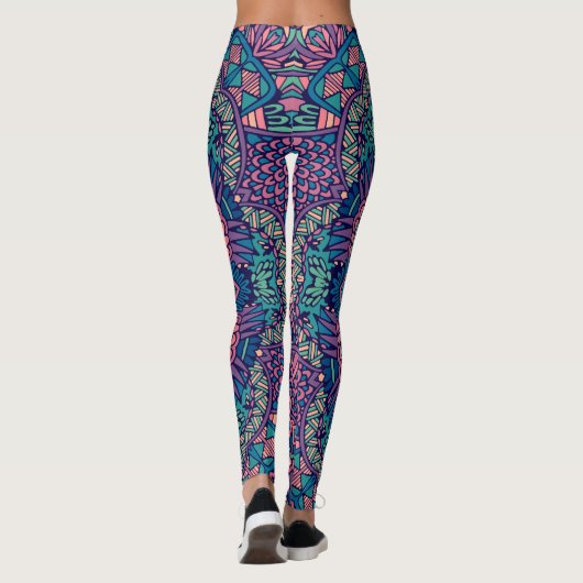Beautiful Mandala Leggings (Rückseite)