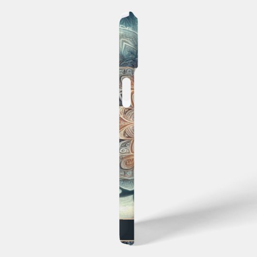 Beautiful Mandala Meditating Girl Individuelle Nam Case-Mate iPhone Hülle (Rückseite / Rechts)