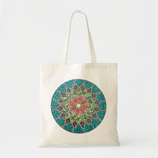Beautiful Mandala Mosaik Art Design Tote Bag Tragetasche