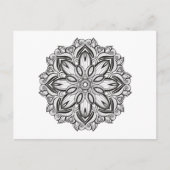 Beautiful Mandala Postkarte (Vorderseite)