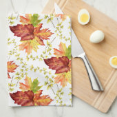 Beautiful Maple Leaf Geschirrtuch (Viertel Falte)