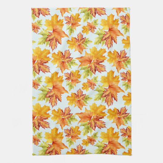 Beautiful Maple Leaf Geschirrtuch (Vertikal)