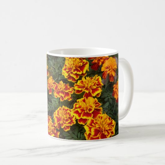Beautiful Marigolds Coffee Tasse (VorderseiteRechts)