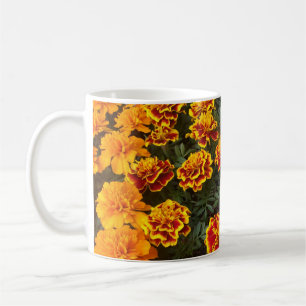 Beautiful Marigolds Coffee Tasse