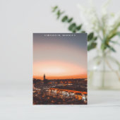 Beautiful Marrakech Red Medina Sunset Postkarte (Stehend Vorderseite)