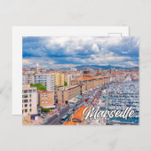 Beautiful Marseille, Frankreich Postkarte (Vorne/Hinten)