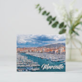 Beautiful Marseille, Frankreich Postkarte (Stehend Vorderseite)