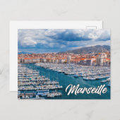 Beautiful Marseille, Frankreich Postkarte (Vorne/Hinten)