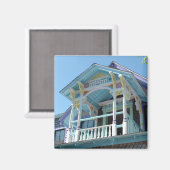 Beautiful Marthas Weinberg Viktorianisches Haus Ma Magnet (Vorderseite/Rückseite)