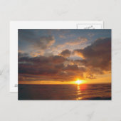 Beautiful Maui Sunset Postkarte (Vorne/Hinten)