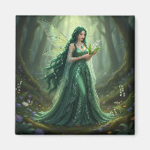 Beautiful May Emerald Fairy Magnet (Vorne)