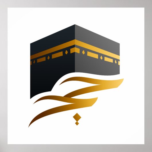 Beautiful Mecca Islamic kaaba Gift Poster (Vorne)