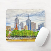 Beautiful Melbourne, Australien Mousepad (Mit Mouse)