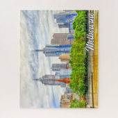 Beautiful Melbourne, Australien Puzzle (Vertikal)