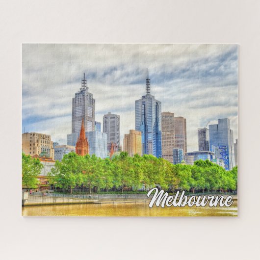 Beautiful Melbourne, Australien Puzzle (Horizontal)
