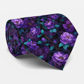 Beautiful Mens Accessories Gardenias Flower Krawatte (Gerollt)