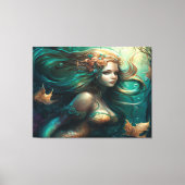Beautiful Mermaid Canvas Print Leinwanddruck (Vorderseite)