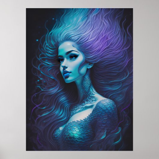 Beautiful Mermaid Poster (Vorne)