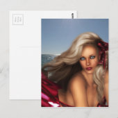 Beautiful Mermaid Postkarte (Vorne/Hinten)