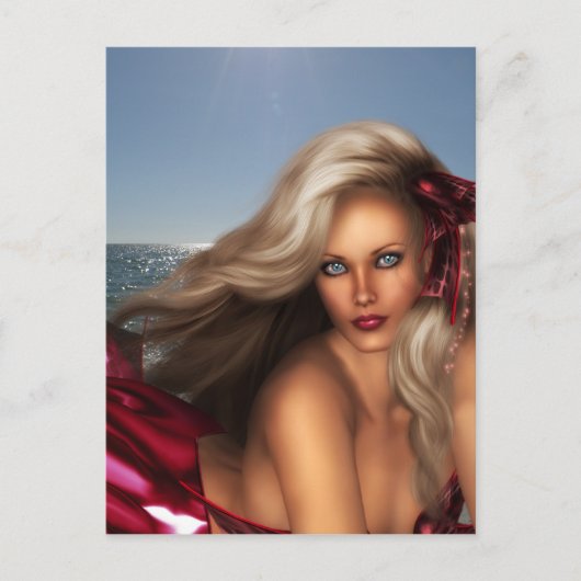 Beautiful Mermaid Postkarte (Vorderseite)