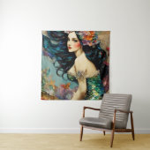 Beautiful Mermaid Wandteppich (Beispiel)