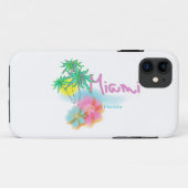 Beautiful Miami Florida Case-Mate iPhone Hülle (Rückseite (Horizontal))