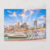Beautiful Miami, Florida, USA Postkarte (Vorderseite)