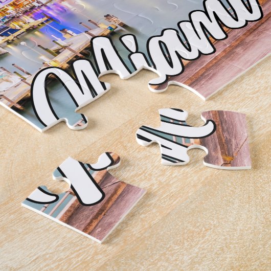 Beautiful Miami, Florida, USA Puzzle (Seite)