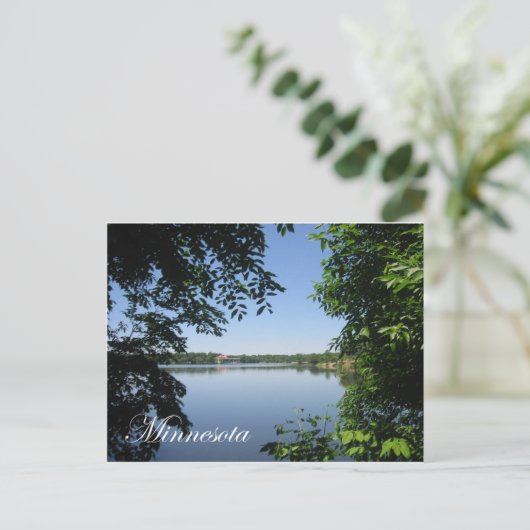 Beautiful Minnesota Postkarte (Stehend Vorderseite)