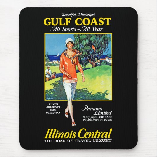 Beautiful Mississippi ~ Golfküste Mousepad (Vorne)