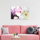 Beautiful Mixed Florals Canvas Print Leinwanddruck (Insitu (Wohnzimmer))
