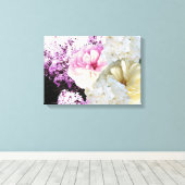 Beautiful Mixed Florals Canvas Print Leinwanddruck (Insitu (Holzboden))