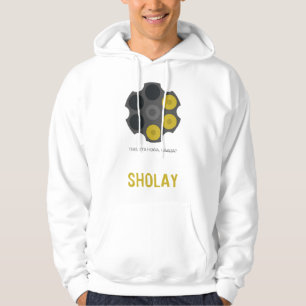 Beautiful Model Sholay Bollywood Movie Dialog Hoodie