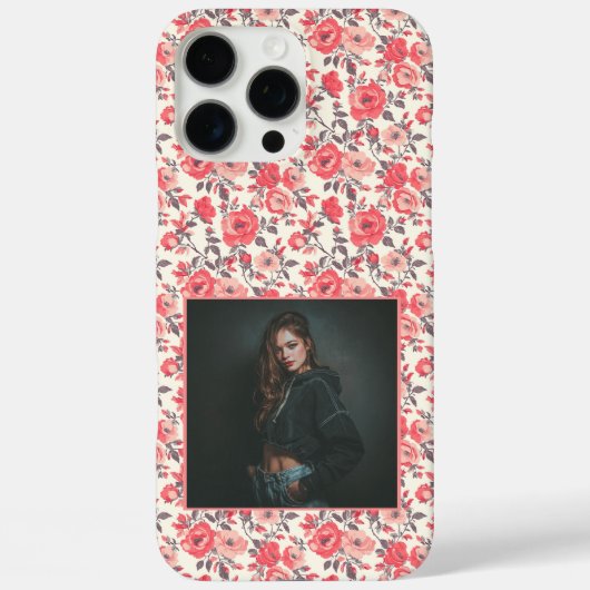 Beautiful Mom Gifts Rose Flower Photo  Case-Mate iPhone Hülle (Rückseite)