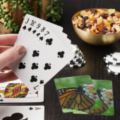 Beautiful Monarch Butterfly Playing Cards Spielkarten (In Situ)
