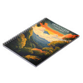 Beautiful Monteverde Cloud Forest Costa Rica Notizblock (Linke Seite)