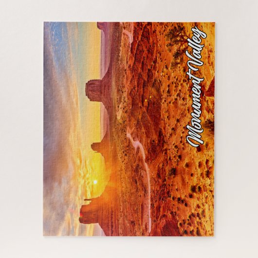 Beautiful Monument Valley, Arizona, USA Puzzle (Vertikal)