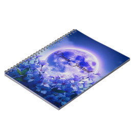 Beautiful Moon Dream Journal Notizblock