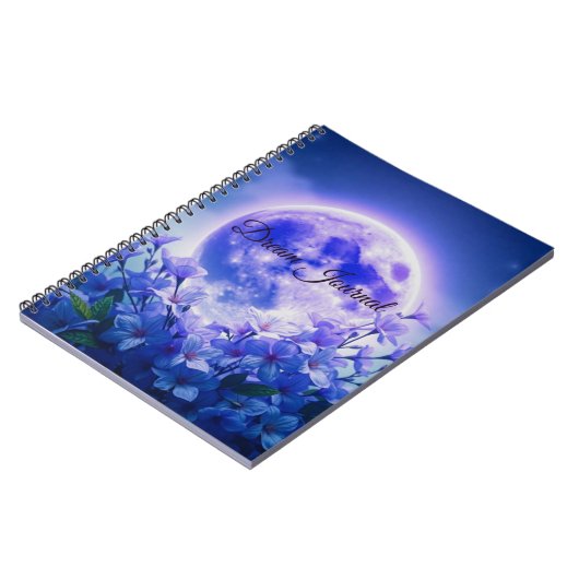 Beautiful Moon Dream Journal Notizblock (Linke Seite)