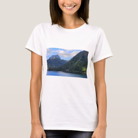 Beautiful Mo'orea, Cook's Bay, Französisch-Polynes T-Shirt (Vorderseite)
