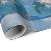 Beautiful Morning Glory Wrapping Paper Geschenkpapier (Rolleneckpunkt)